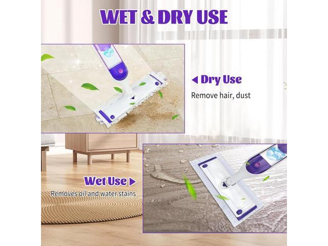 20 Pack Disposable Mop Pads Compatible with Swiffer Power Mop Pads Replacement for Swiffer Power Mop Refills, Multi-Surface Mopping Pad Refills,...