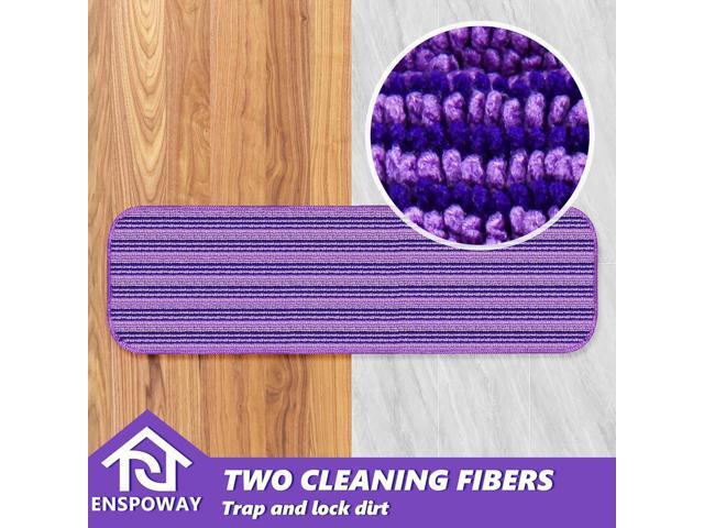 Reusable Mop Refills Pads for Swiffer PowerMop, 8 Pack Power Mop Refill Pads Microfiber Power Mop Pads Washable 15 Wet Pads Mopping Cloths for...