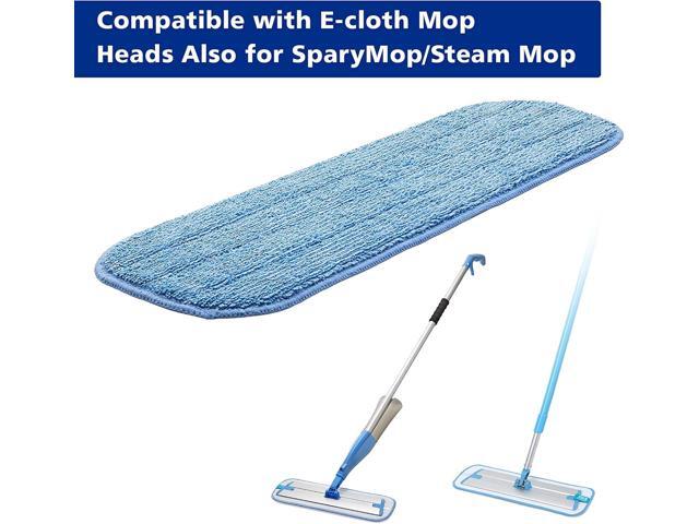 Replacement Washable Microfiber Absorbing Mop Head - Compatible with E-Cloth Deep Clean Mop Head, Wet & Dry Cleaning Cloth Refills for All...