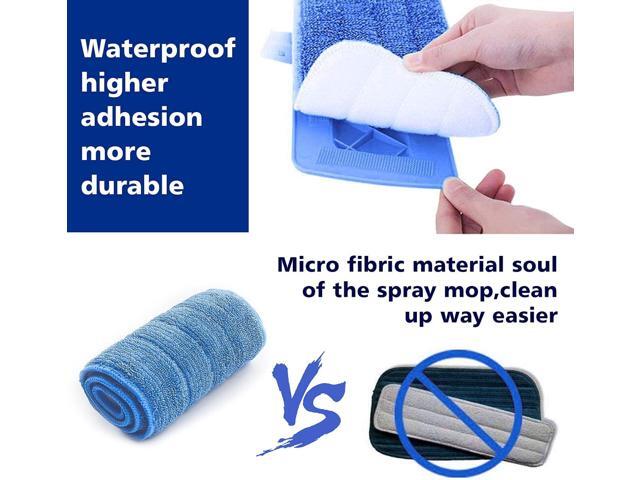 Replacement Washable Microfiber Absorbing Mop Head - Compatible with E-Cloth Deep Clean Mop Head, Wet & Dry Cleaning Cloth Refills for All...