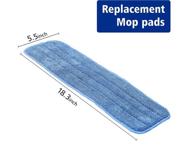 Replacement Washable Microfiber Absorbing Mop Head - Compatible with E-Cloth Deep Clean Mop Head, Wet & Dry Cleaning Cloth Refills for All...