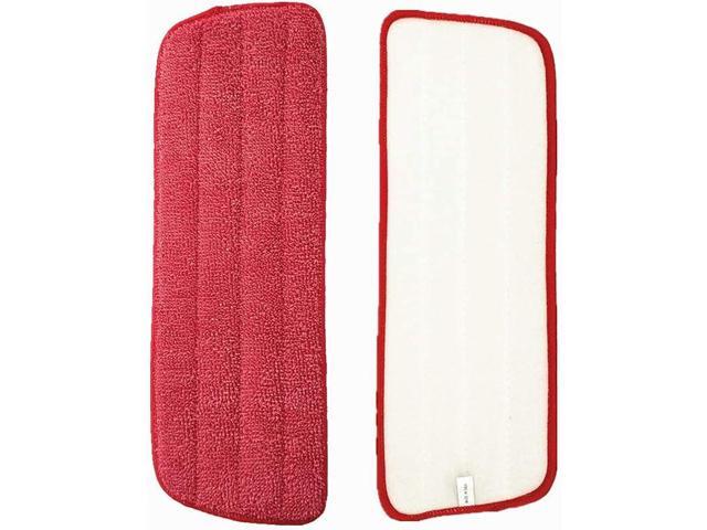 Microfiber Mop Replacement Pads for Wet/Dry Mop Floor Cleaning Pad Fit All Spray Mops (6 Pack)