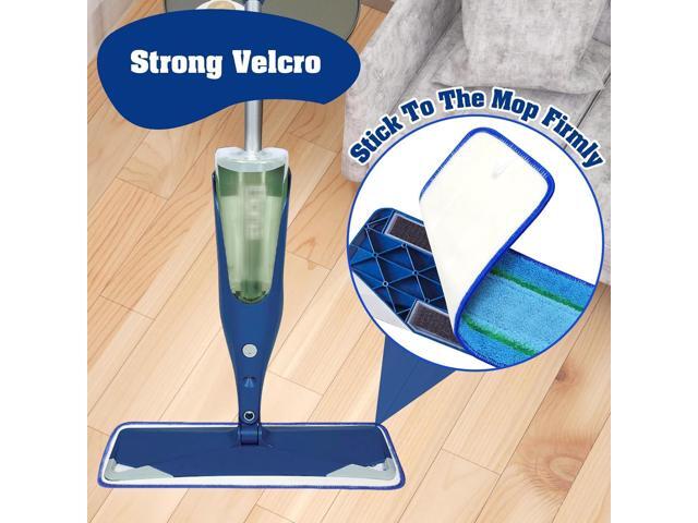 8 Pack 18Inch Deep Cleaning Replacement Pads Compatible with Bona Family of Mops, Premium Microfiber Floor Mop for Hardwood Floors and...