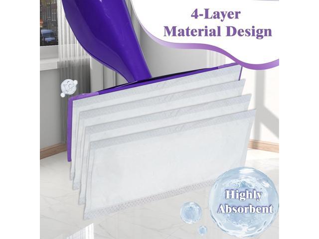 Disposable Mop Pad Refills for Swiffer Wet Jet Mops Spray Wet Pads Refill Hardwood and Floor Spray Mop Bads 30 Count