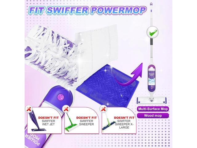 24 Pack Disposable Power Mop Refills Pads Compatible with Swiffer PowerMop Mop - Power Mop Pads Refill for Multi-Surface Floor Cleaning