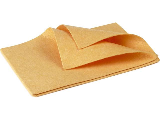 Imusa USA 24 Pack Reusable Cuban Style Mop Cloth Super Absorbent Multi-Purpose Cleaning Shammy (Chamois) Towel Cloth, Orange