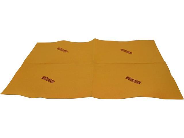 Imusa USA 24 Pack Reusable Cuban Style Mop Cloth Super Absorbent Multi-Purpose Cleaning Shammy (Chamois) Towel Cloth, Orange