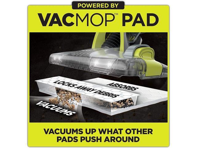 Shark VMP40 VACMOP Disposable Hard Floor Vacuum and Mop Pad Refills, Hardwood Floor Mop Pad, Shark Hard Floor Pads, 10 Count (Pack of 4) (Packaging...