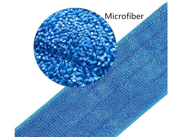 10 Pack Microfiber Spray Mop Replacement Heads for Wet/Dry Mops Floor Cleaning Pads Compatible with Bona Floor Care System