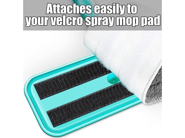 6 Pack Microfiber Spray Mop Replacement Heads for Wet Dry Mops, Premium Floor Cleaning Pads, Reusable Replacement Refills Compatible with Bona...