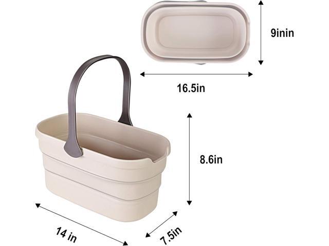 Eyliden Collapsible Bucket, Bucket for Cleaning Mop, 10L(2.6Gallon) Multiuse Foldable Water Pail, Portable Handy Basket for Cleaning Mop, Camping,...