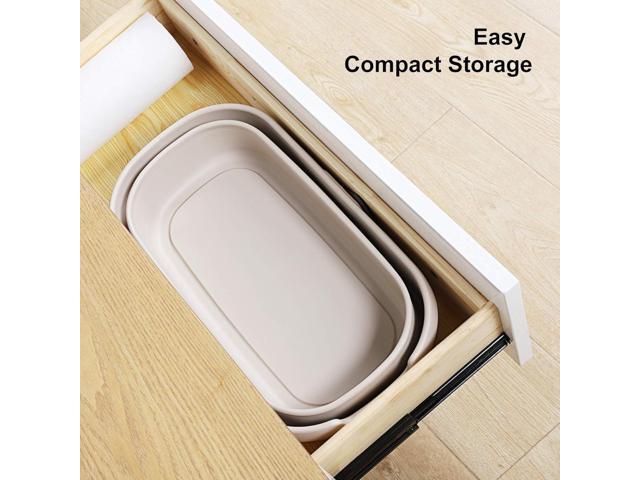 Eyliden Collapsible Bucket, Bucket for Cleaning Mop, 10L(2.6Gallon) Multiuse Foldable Water Pail, Portable Handy Basket for Cleaning Mop, Camping,...