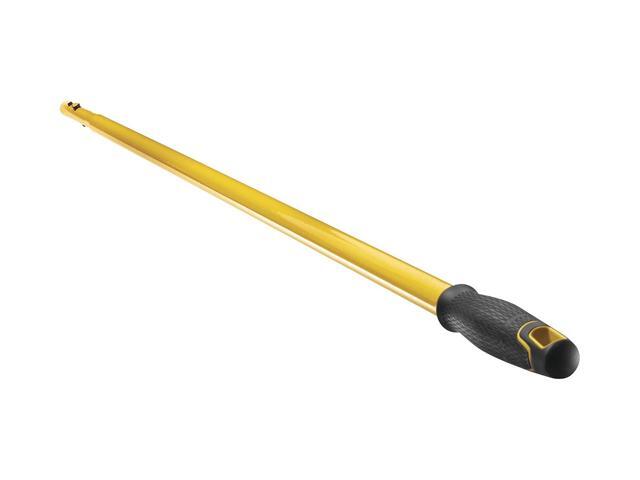 Rubbermaid Commercial Products Maximizer Quick-Change Fixed Dust Mop Handle, Yellow (2018823)