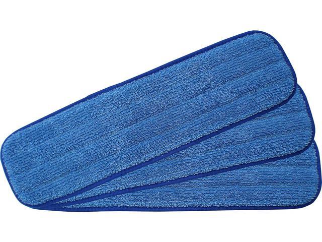 Ultimate Microfiber Flat Mop Kit - 5 Pads, Aluminum Handle, and Frame for Effortless Cleaning