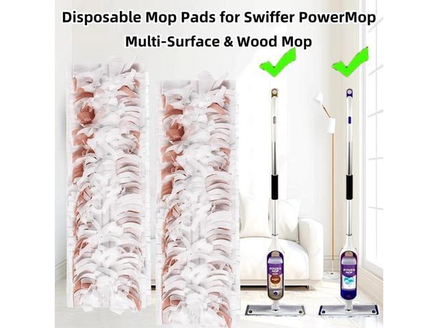 Disposable Mopping Pad Refills for Swiffer PowerMop Multi-Surface,Wood Mopping Pad Refills for Floor Cleaning, 20 Count (20 Packs)
