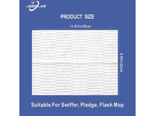 JEBBLAS Disposable Mop Cloth Dry Sweeping Pad for Floor Mop Sweeping Cloths Multi Surface Refills, 120 Pcs/Pack
