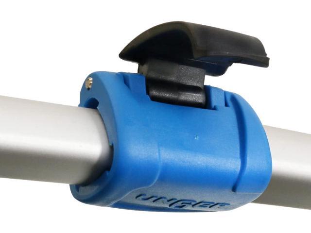 Unger Professional Connect & Clean 3-6 Aluminum Telescopic Extension Pole with Locking Cone & Quick-Flip Clamp Compatible with Cleaning Tool...