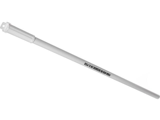 SPARTA 4023600 Plastic Cleaning Brush, Floor Brush, Drain Brush With Female Thread For Cleaning, 36 Inches, White