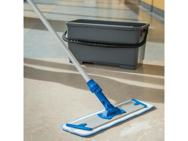 Carlisle FoodService Products 363351900 Aluminum Flat Mop Head Only, 18' Length (Pack of 2)