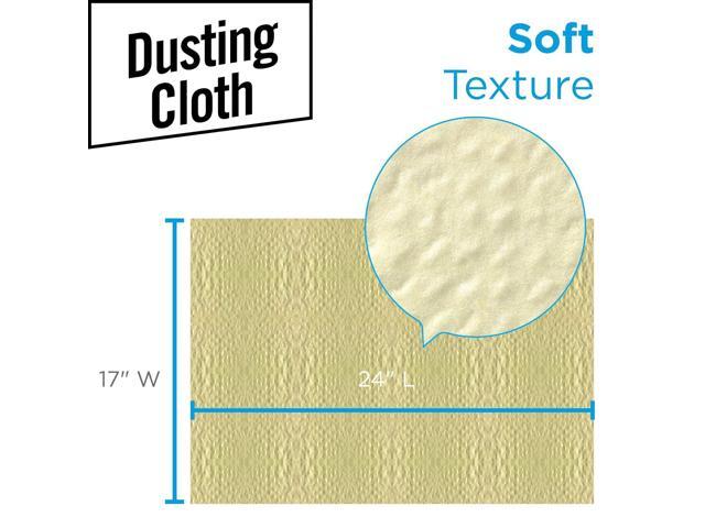Brawny Yellow 1/8 Fold Disposable Dusting Cloth by GP PRO (Georgia-Pacific), 24' Length x 17' Width, 29616 (Case of 4 Packs, 50 Cloths per Pack)