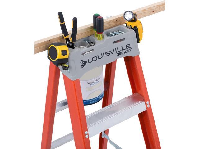 Louisville Ladder 6-Foot Fiberglass Step Ladder, 300-Pound Load Capacity, Type IA, FS1506