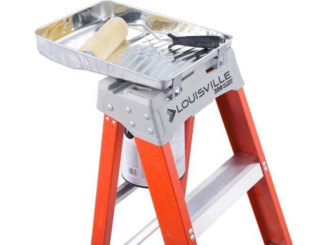 Louisville Ladder 6-Foot Fiberglass Step Ladder, 300-Pound Load Capacity, Type IA, FS1506