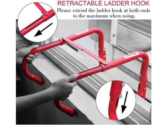 Hausse Retractable 2 Story Fire Escape Ladder, 13 Feet