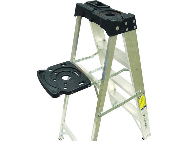 Louisville Ladder 8-Foot Aluminum Step Ladder, 300-Pound Load Capacity, Type IA, AS3008