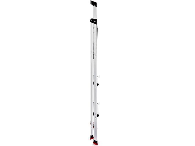 Rubbermaid 3-Step Ladder, Aluminum Lightweight Folding Step Stool with Project Top, 225 lb. Capacity, Silver, Tested to US Safety Standards, No...