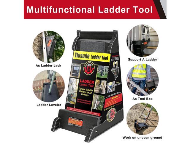 Ladder Leveler,Roof Pitch Hopper, Ladder Stabilizer,Roof Leveling Tool,Stable Platform for Uneven Surface