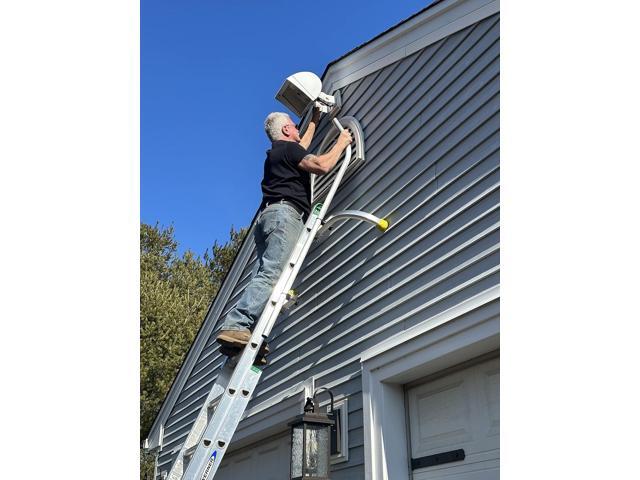 Safety Rails and Standoff for Ladder Extension - Stabilizer for Fall Protection