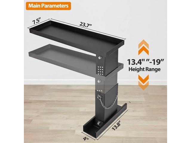 Ladder Extender Pro, Ladder Stabilizer High Strength, Ladder Leveler 13.4-19 Adjustable Height Range for Single and Extension Ladders