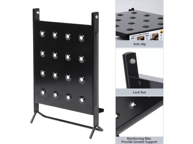 TooCust Ladder Platform Accessories for Painters, Anti-Slip Extension Ladder Work Platform System, Ladder Work Tray for Tools, Heavy Duty Ladder...