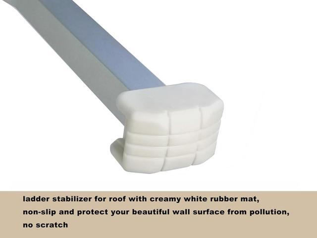 Ladder Stabilizer Accessory for Roof Gutter, Wing Span/Wall Ladder Standoff, Heavy Duty Extension Ladder Stabilizer, Easy Use, 375 lbs Weight Rating
