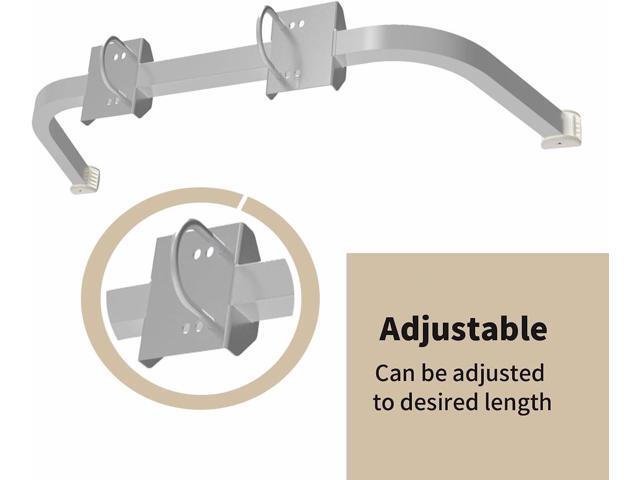 Ladder Stabilizer Accessory for Roof Gutter, Wing Span/Wall Ladder Standoff, Heavy Duty Extension Ladder Stabilizer, Easy Use, 375 lbs Weight Rating
