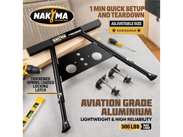 Ladder Stabilizer, Ladder Stabilizer for Roof, Wall Ladder Standoff Aviation Grade Aluminium, Adjustable Length 22-29.5' Ladder Stabilizer...