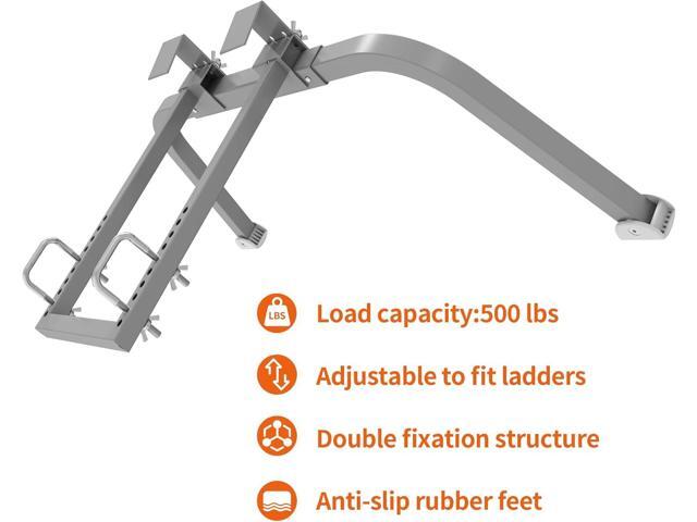 Ladder Stabilizer for Gutter Cleaning Tools and Wall,Heavy Duty Roof Ladder Hooks Steel Extension Ladder stabilizer with Ladder Accessory,Ladder...