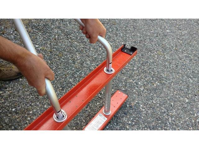 Ladder Stabilizer Standoff Brackets with Silicone Elbows (Sold in Pairs)
