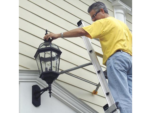 Tie Down Roof Zone Height Adjustable Roofing Standoff Safety Ladder Stabilizer w/Surface Protection Quick Connect Assembly Great for...