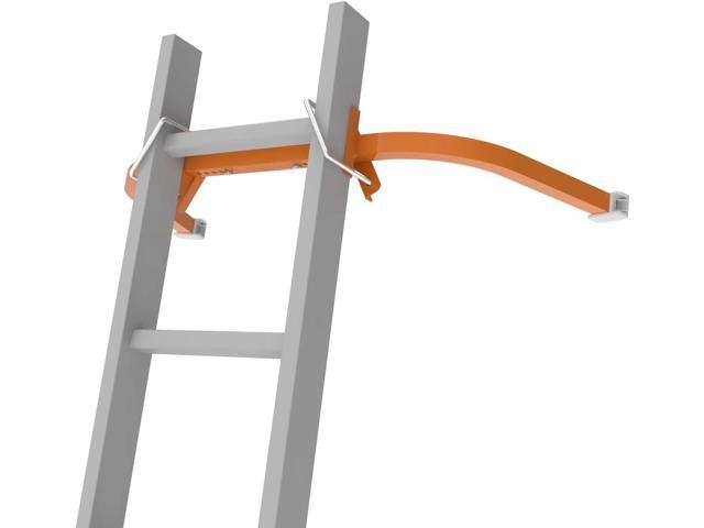 Ladder Stabilizer, Extended Ladder Stabilizer Accessory for Roof Gutter, Wing Span/Wall Ladder Standoff with Non-Slip Rubber Bottom pad,Heavy Duty...