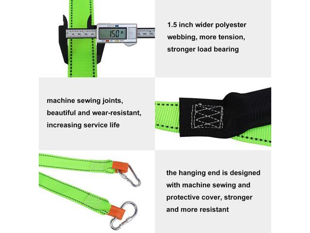 Fire Escape Ladder, 16.5 Feet Portable Safety Rope Ladder with 2 Hooks for 2-3 Story Homes, Multi-use for Kids and Adults