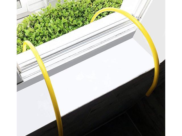 ISOP Fire Escape Ladder for Third Story Windows 25ft (8m) - Flame Resistant Rescue Rope Ladder with Hooks - Weight Capacity up to 1500 Pounds /...