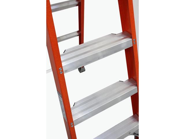LITE 4-Foot Fiberglass Step Ladder, 300-Pound Load Capacity, Type IA, LP-3011-04