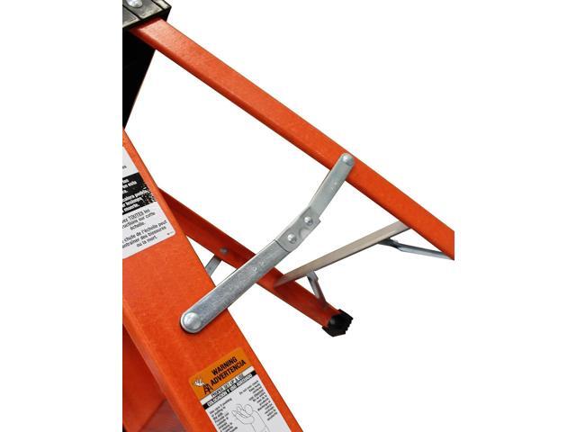 LITE 4-Foot Fiberglass Step Ladder, 300-Pound Load Capacity, Type IA, LP-3011-04