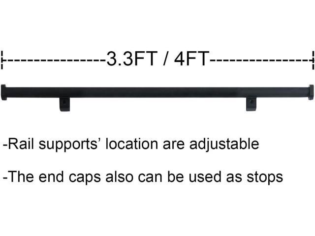 4FT Extention Track for Hook Rolling Kit System,No Rollers,No Ladder