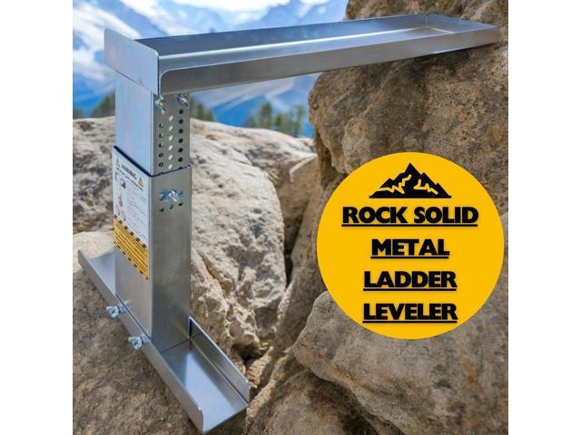 Renovatio: Ultimate Ladder Levelers for Extension Ladders, Stair Ladder Leveler, Extension Ladder Stabilizer, Stair Ladder Platform, Ladder for Stairs