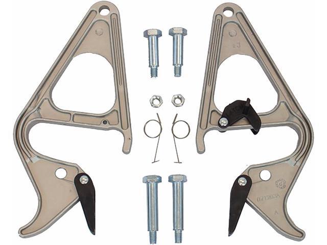 Louisville Ladder PK100D Rung Lock Kit for Aluminum Extension Ladder, Gray