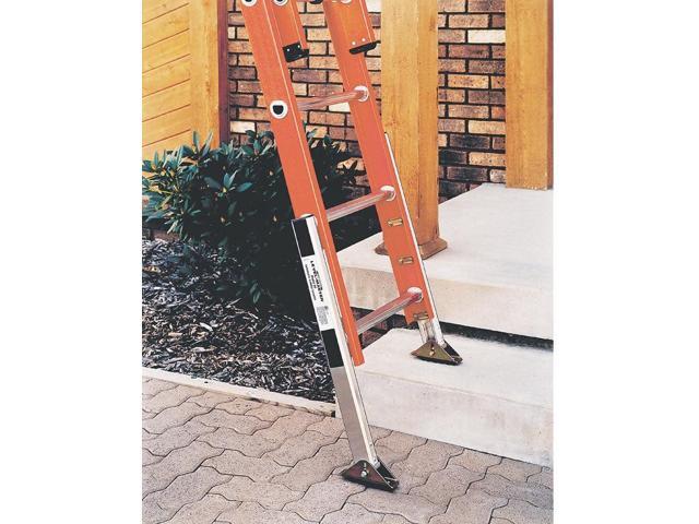 Werner PK80-2 Master Pk80 Automatic Ladder Leveler with Safety Shoes, Aluminum, 1 Pc, Silver