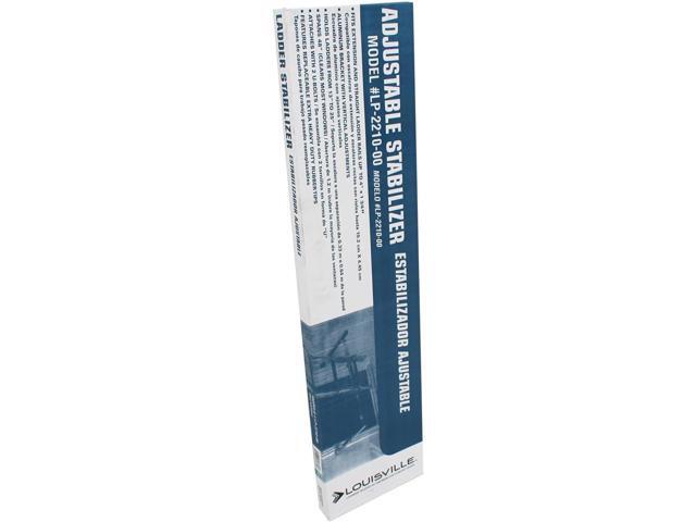 Louisville Ladder LP-2210-00 Aluminum Adjustable Ladder Stabilizer, 1-(Pack)