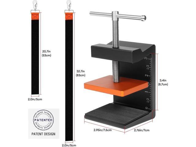Widen Ladder Fall Protection for Roof, Universal Ladder Stability Anchor with 2ft & 3ft Safety Strap, Fits on Fascia Board or Rafter in Seconds,...